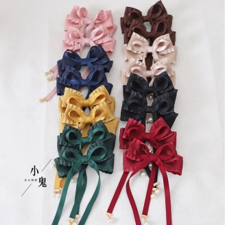 Multi-Color Bowknot Lolita Style Hair Clip (LG88)